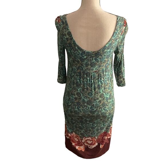 Eight sixty boutique brand made in USA mini casual boho cottage dress s - Picture 3 of 9